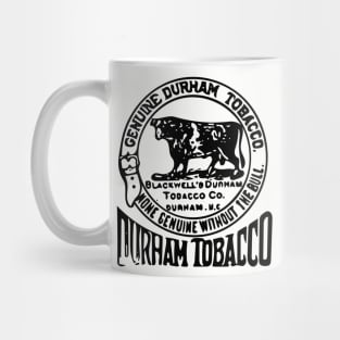 Vintage Bull Durham Tobacco Retro Advertisement Mug